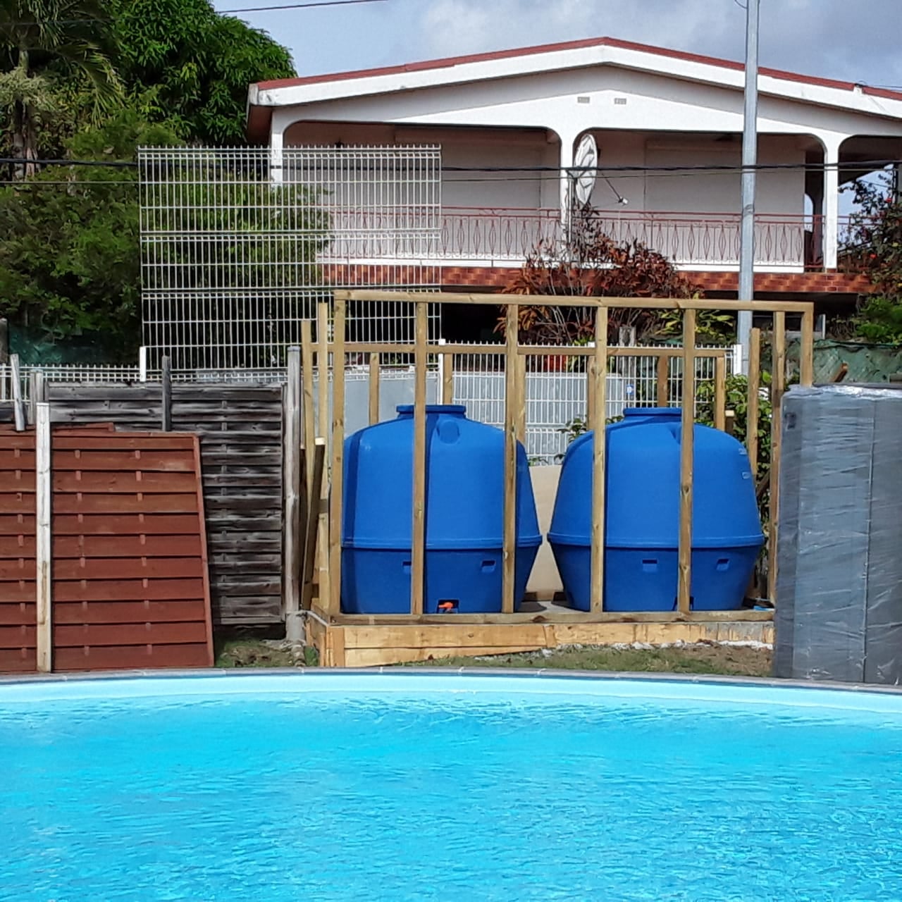 Vente et installation de système de stockage eau potable en Martinique